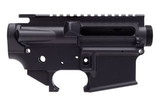Evolve Weapon Systems stripped AR-15 receiver set with black anodized finish